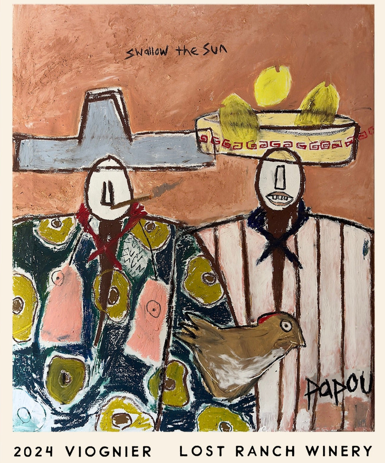 2024 "SWALLOW THE SUN" VIOGNIER ON SKINS - Lost Ranch Winery